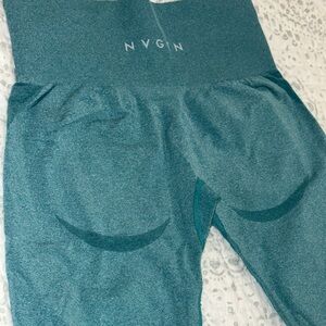 NVGTN Teal Performance Leggings